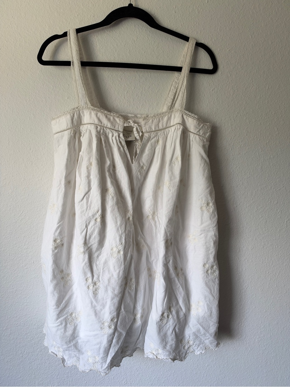 POSSE Lace Shift Mini Dress In White Size XS - Picture 3 of 3